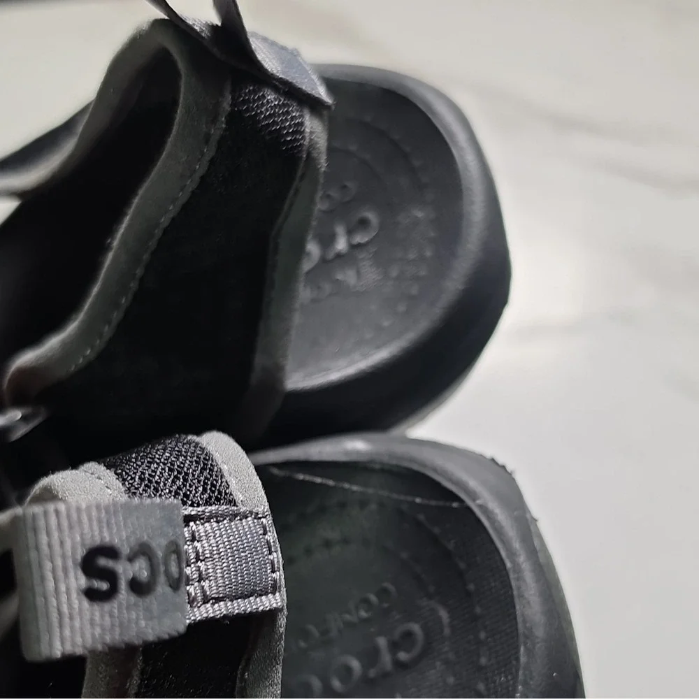 Crocs Men's Water Shoes Black Slip-On US Size 10 Medium Water Sports